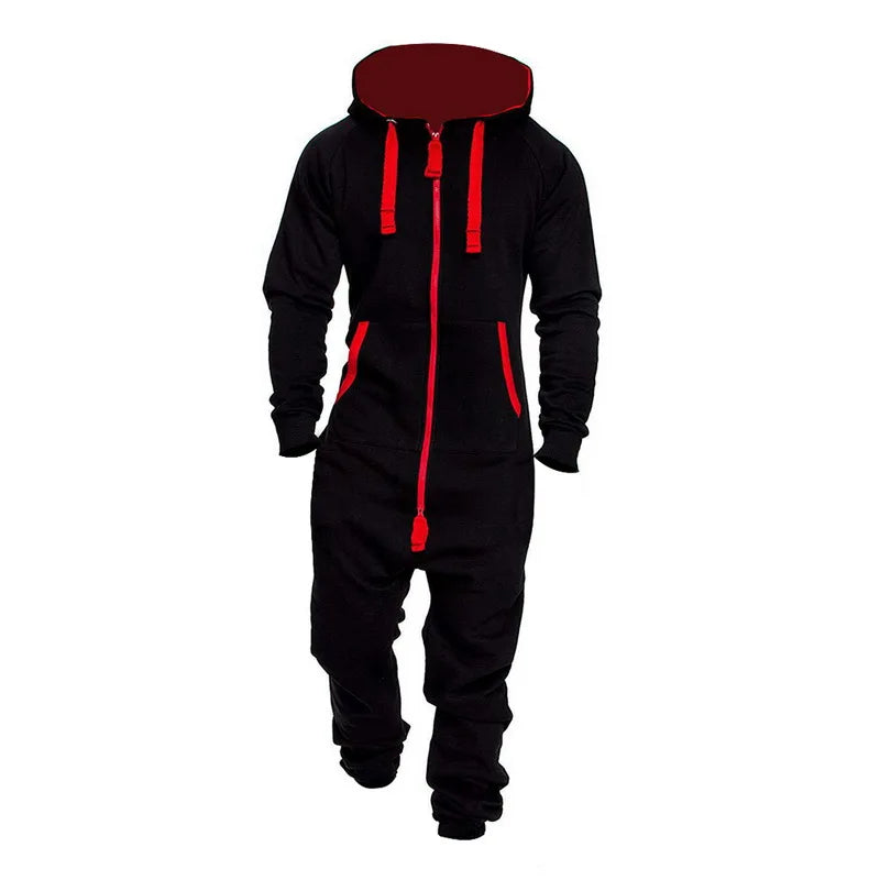 Ready 2 Rumble!!! Hooded Plush Camouflage Jumpsuit