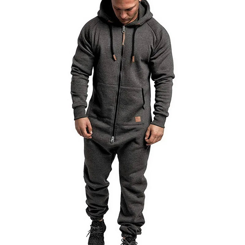 Ready 2 Rumble!!! Hooded Plush Camouflage Jumpsuit