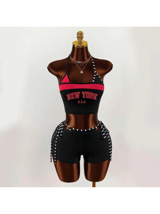 Spicy Girl Personality two-piece set