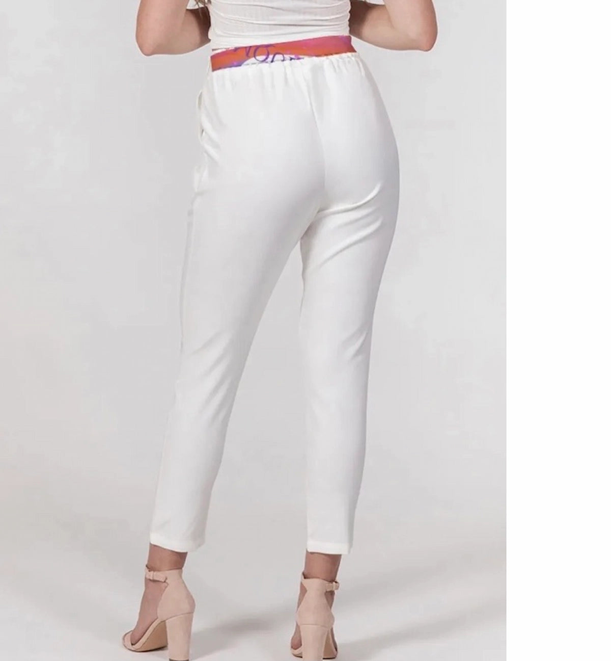 IAMQUEEN Belted Tapered Pants - Women's Stylish Trousers