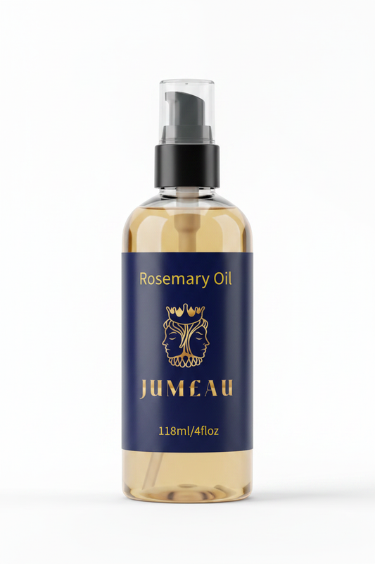 Jumeau Rosemary Oil 4floz Bottle Mockup