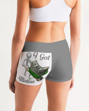 Load image into Gallery viewer, I Got Motion Women&#39;s Mid-Rise Yoga Shorts IAMQUEEN FASHION 
