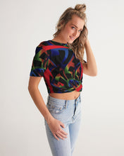 Cargar imagen en el visor de la galería, That Red &amp; Black will Always Be Right!! Crop Tops IAMQUEEN FASHION 
