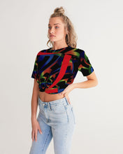 Load image into Gallery viewer, That Red &amp; Black will Always Be Right!! Crop Tops IAMQUEEN FASHION 
