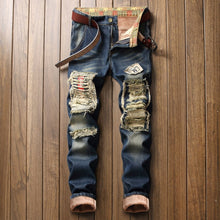 Load image into Gallery viewer, Rip &amp; Flip Warm Fleece Jeans IAMQUEEN FASHION
