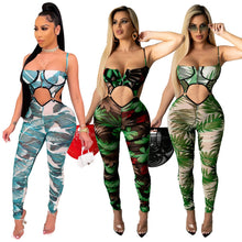 Load image into Gallery viewer, Blend with Nature Jumpsuit IAMQUEEN FASHION
