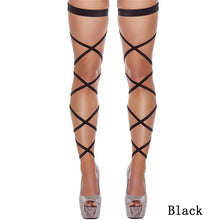 Charger l&#39;image dans la galerie, Wrap it Up!!! Hollow Out Bandage Nylon Stockings IAMQUEEN FASHION
