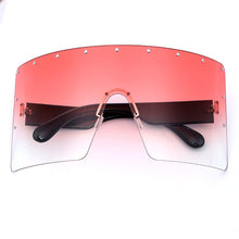 將圖片載入圖庫檢視器 I Got you Covered One-piece Windproof Goggles Mirror Sunglasses IAMQUEEN FASHION
