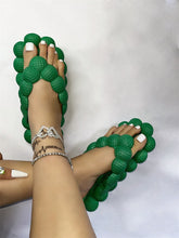 Load image into Gallery viewer, Bubbly Open-toed Bubble Slippers IAMQUEEN FASHION
