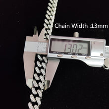 將圖片載入圖庫檢視器 Cuban Chains NO LOVE Necklace Pendants for Men and Women Heart Broke Statement Necklaces Jewelry Iced Out Bling Chain IAMQUEEN FASHION

