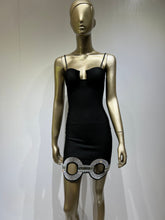 Cargar imagen en el visor de la galería, Take Me Out Black Bandage Dress  Elegant IAMQUEEN FASHION
