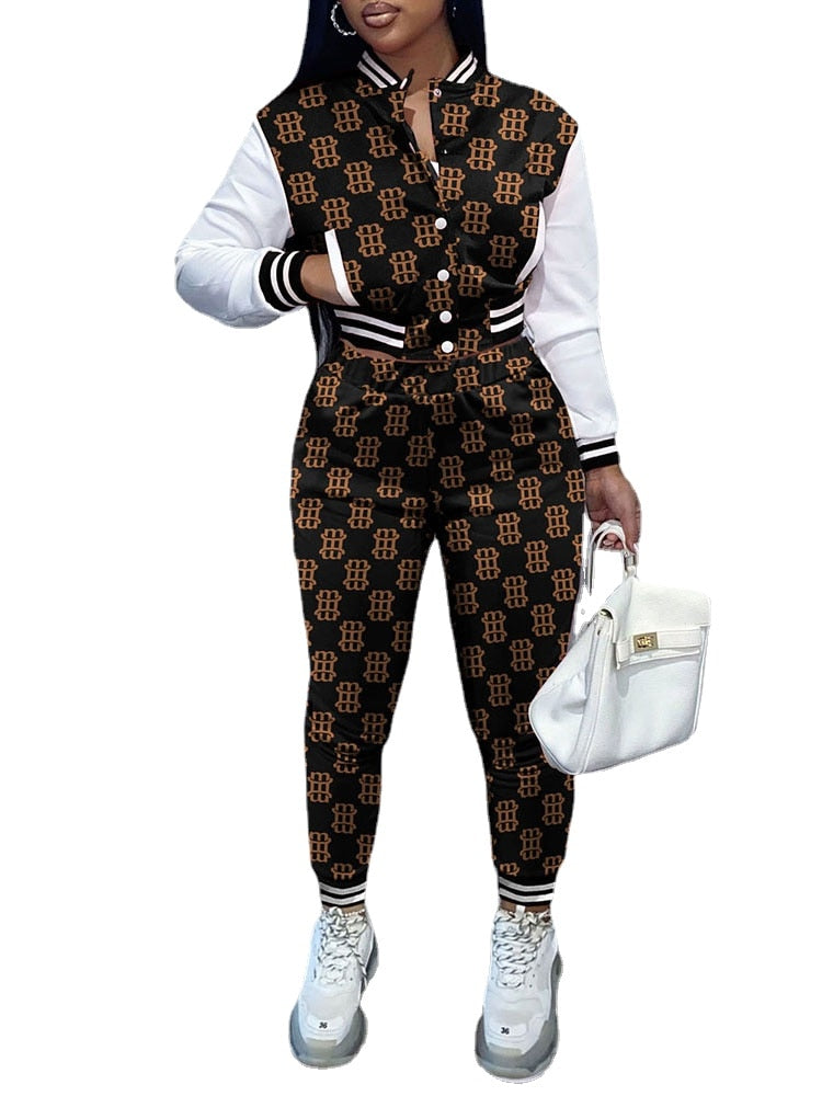 Take Me Out 2 the Ball Game 2 Pieces Tracksuit IAMQUEEN FASHION