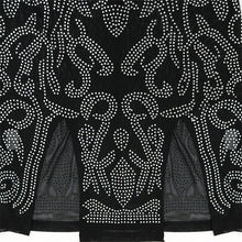 將圖片載入圖庫檢視器 That Event I Won&#39;t Miss!! Crystals Mesh Dress IAMQUEEN FASHION
