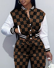Load image into Gallery viewer, Take Me Out 2 the Ball Game 2 Pieces Tracksuit IAMQUEEN FASHION
