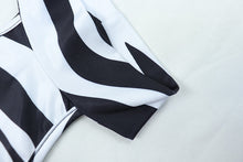 將圖片載入圖庫檢視器 Zebra in!! 2 Piece Sleeveless Crop Top High Waist Skinny Pants Set IAMQUEEN FASHION
