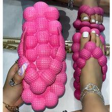 Load image into Gallery viewer, Bubbly Open-toed Bubble Slippers IAMQUEEN FASHION
