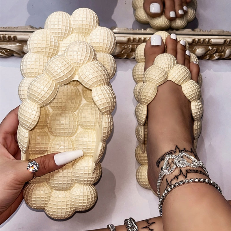 Bubbly Open-toed Bubble Slippers IAMQUEEN FASHION
