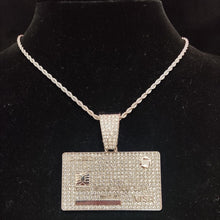 Load image into Gallery viewer, Bank Card Slider Shape Pendant Necklaces IAMQUEEN FASHION
