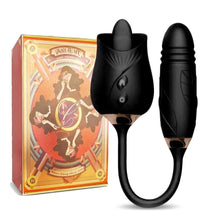 Charger l&#39;image dans la galerie, Rose Toy Dildo Vibrator for Women Clitoris Tongue Licking IAMQUEEN FASHION
