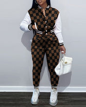 Load image into Gallery viewer, Take Me Out 2 the Ball Game 2 Pieces Tracksuit IAMQUEEN FASHION
