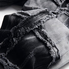 Charger l&#39;image dans la galerie, Bye!!! Tie Dye Gray Black  Jeans IAMQUEEN FASHION
