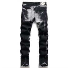 Load image into Gallery viewer, Bye!!! Tie Dye Gray Black  Jeans IAMQUEEN FASHION
