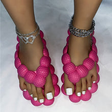 Cargar imagen en el visor de la galería, Bubbly Open-toed Bubble Slippers IAMQUEEN FASHION
