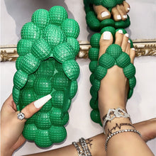 Cargar imagen en el visor de la galería, Bubbly Open-toed Bubble Slippers IAMQUEEN FASHION

