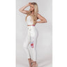 IAMQUEEN Belted Tapered Pants iamqueenpassionforfashion