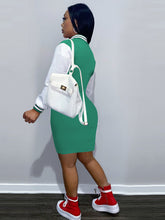 Load image into Gallery viewer, B Stands For Boss!!! Embroidered Lette Dress kakaclo
