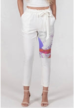 Load image into Gallery viewer, IAMQUEEN Belted Tapered Pants iamqueenpassionforfashion
